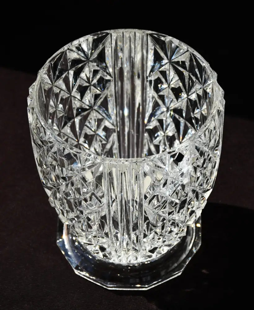 Кристална винтидж ваза Art Deco - antique