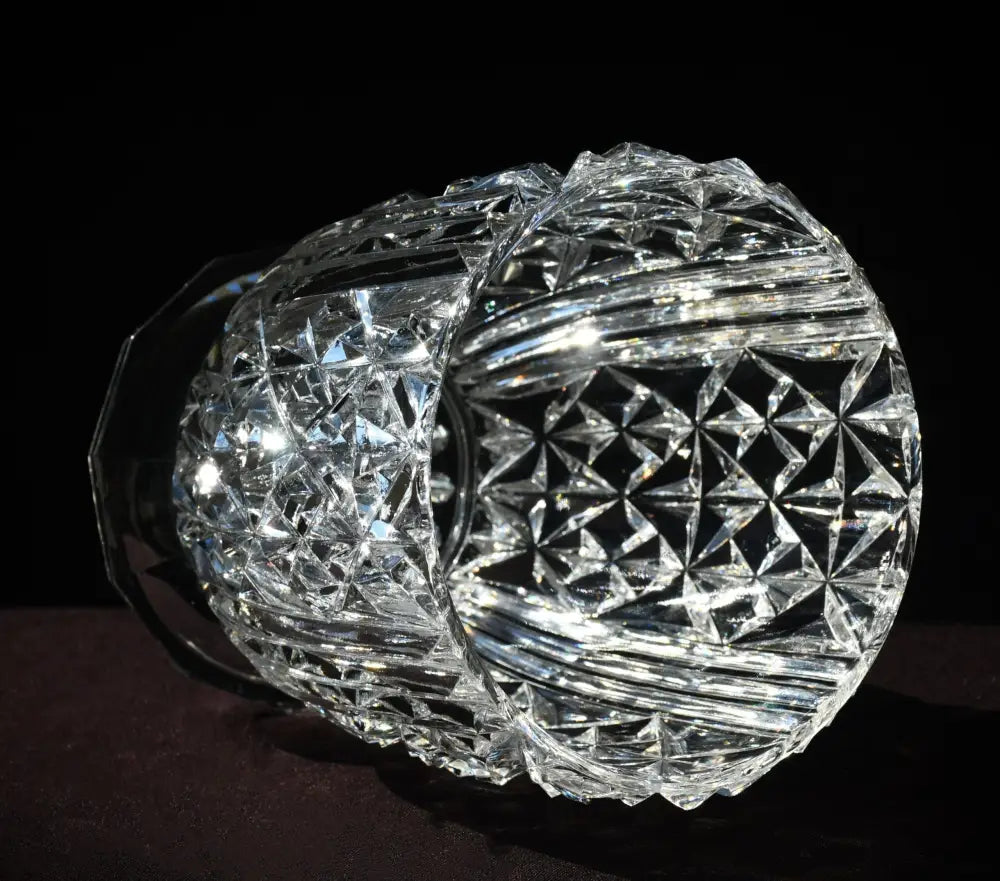 Кристална винтидж ваза Art Deco - antique