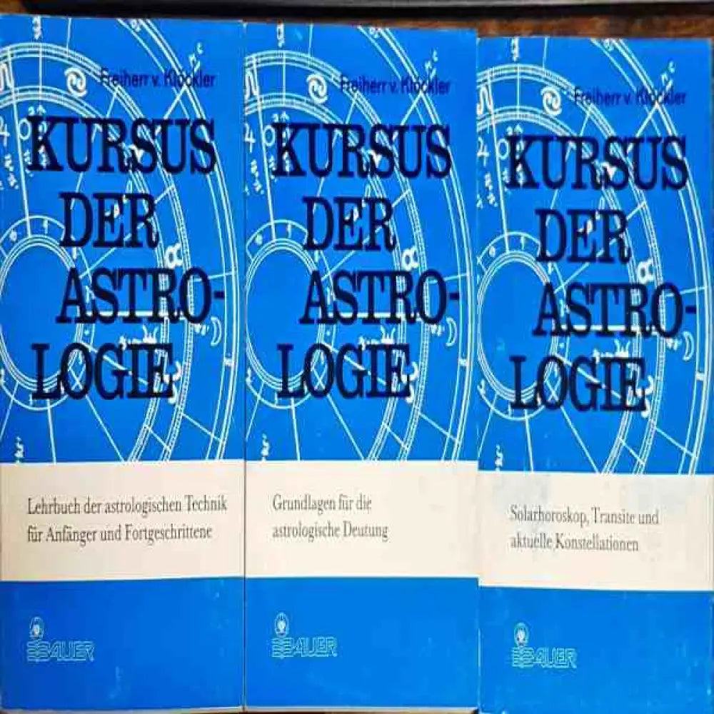 Kursus der astro-logie 1-3 - Книги