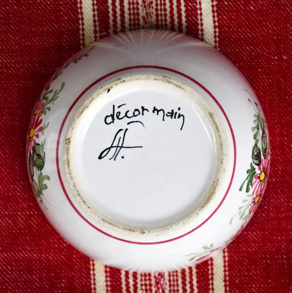 Кутия за бижута на Faïencerie D’Angoulême - Франция - antique