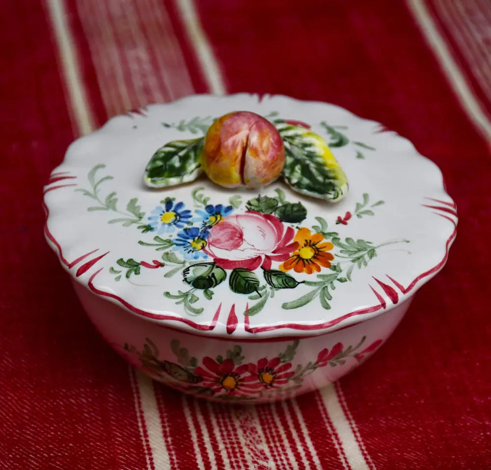 Кутия за бижута на Faïencerie D’Angoulême - Франция - antique