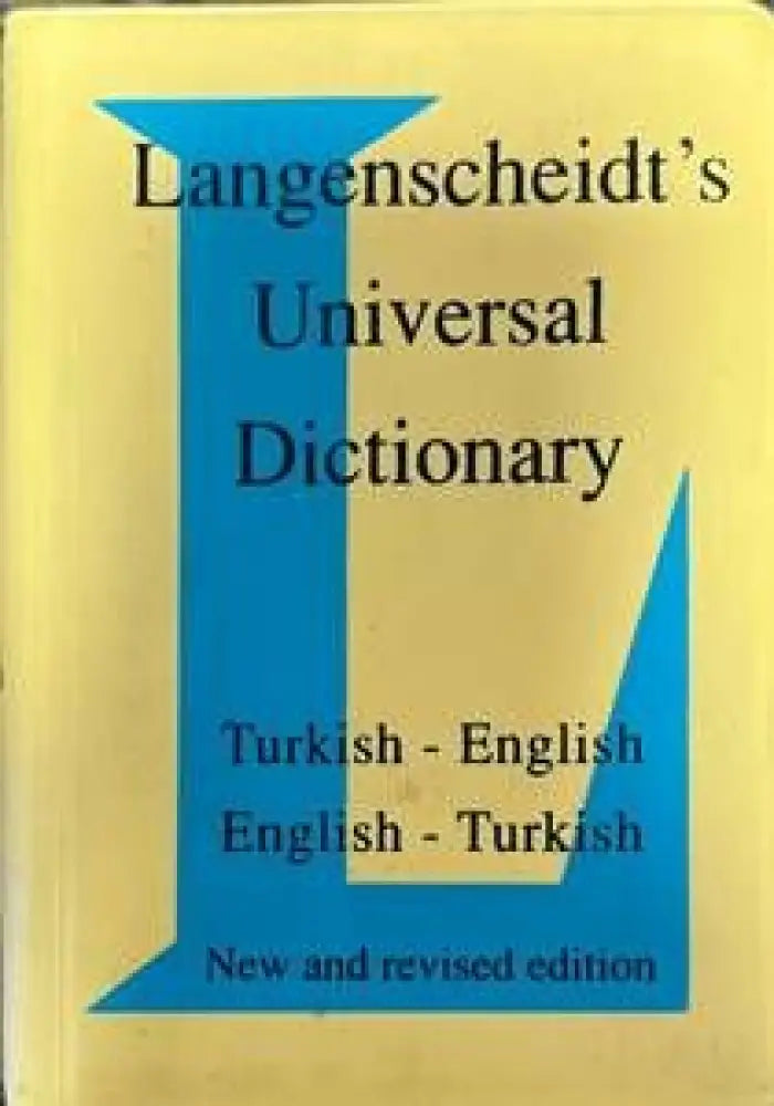 Langenscheidt’s Universal Dictionary. Turkish-English / English-Turkish - Книги
