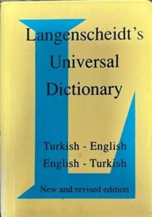 Langenscheidt’s Universal Dictionary. Turkish-English / English-Turkish - Книги