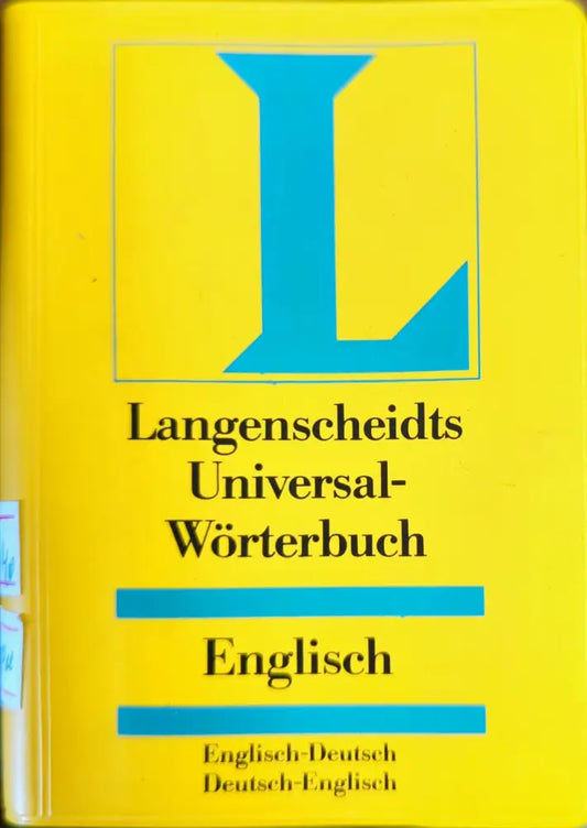 Langenscheidts Universal-Wörterbuch Englisch - Книги