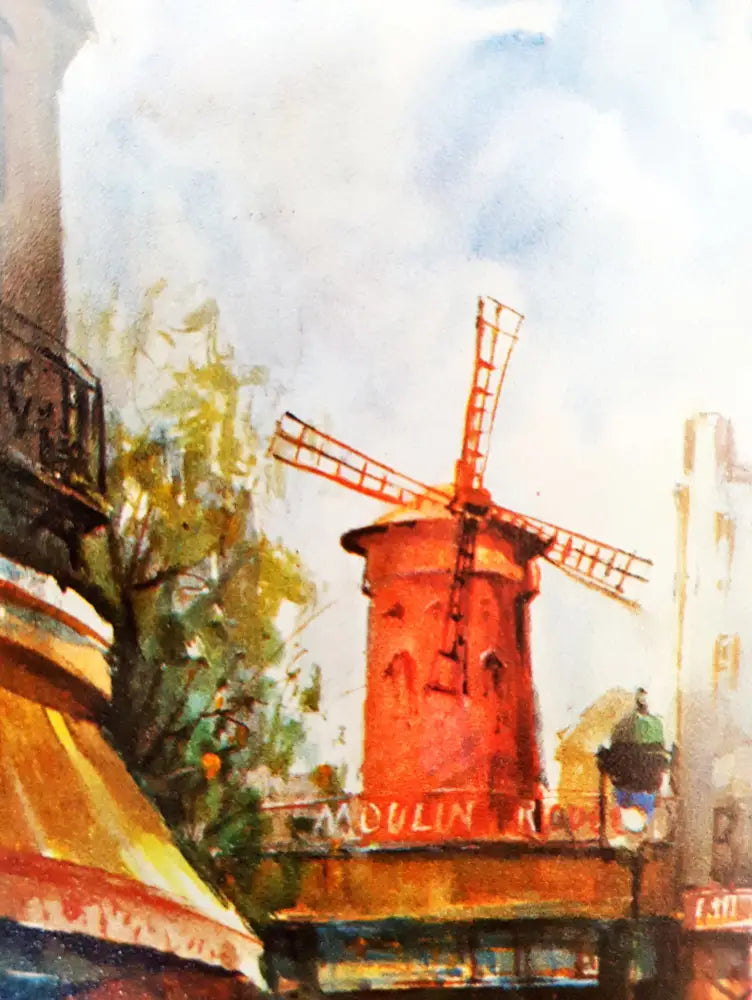 ’Le Moulin Rouge’- принт (1236) - Принт