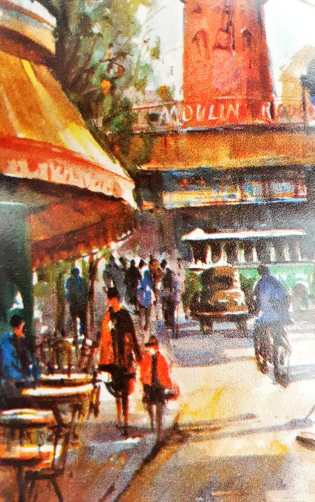 ’Le Moulin Rouge’- принт (1236) - Принт
