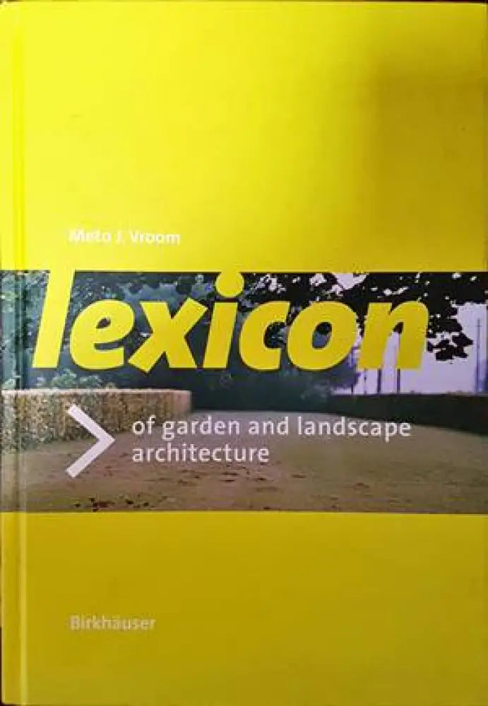 Lexicon of garden and landscape architecture - Книги