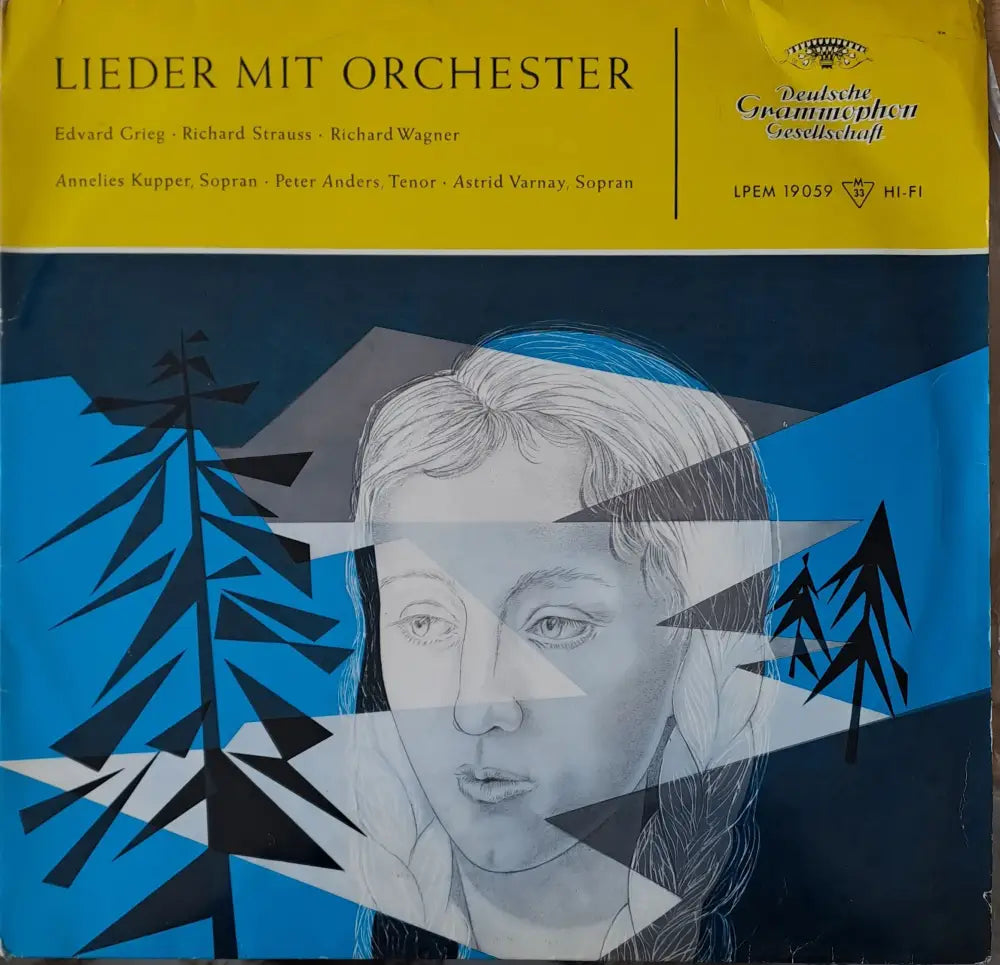 Lieder mit Orchester: Edvard Grieg Richard Straus Richard Wagner - antique