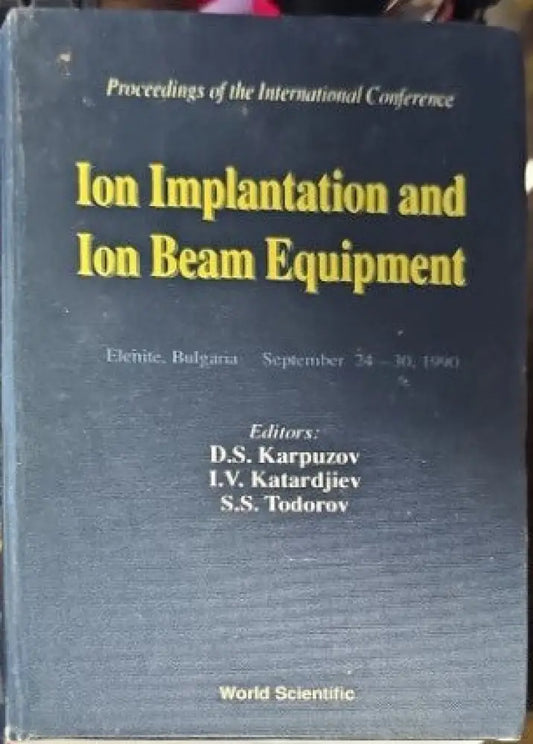 Lon implantation and lon Beam Equipment - Книги
