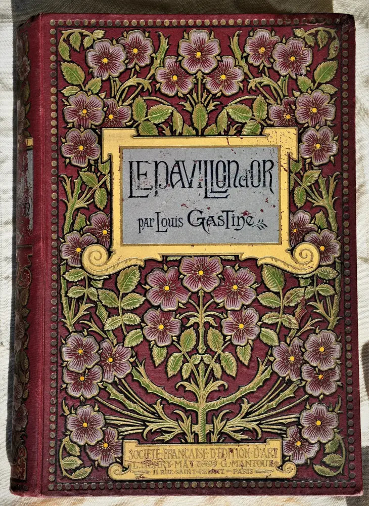 Louis Gastine - Le Pavillon d’Or - Paris около 1880-90 - Книги