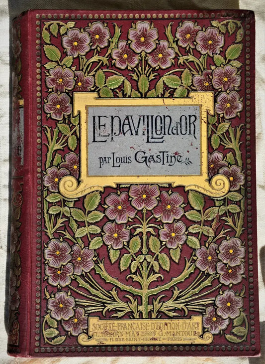 Louis Gastine - Le Pavillon d’Or - Paris около 1880-90 - Книги