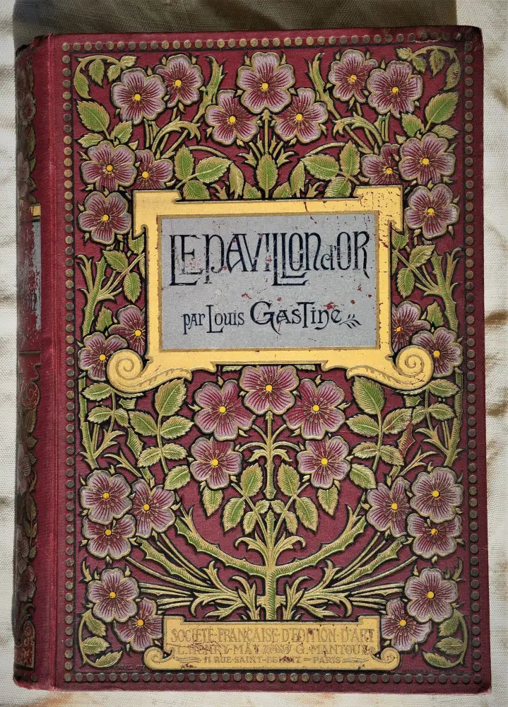 Louis Gastine - Le Pavillon d’Or - Paris около 1880-90 - Книги