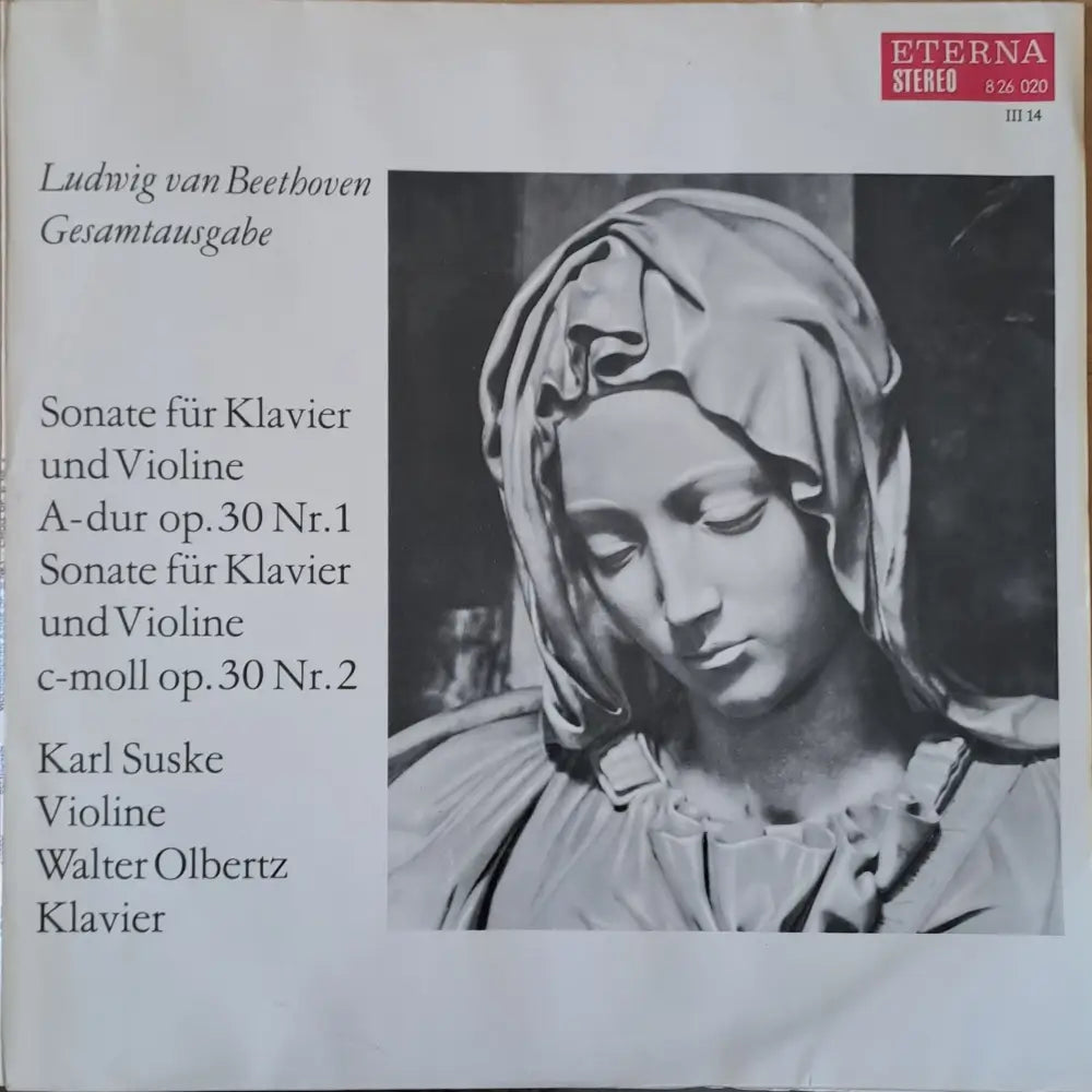 Ludwig van Beethoven: Sonate fur Klavier und Violine A-dur op. 30 № 1 и други - antique