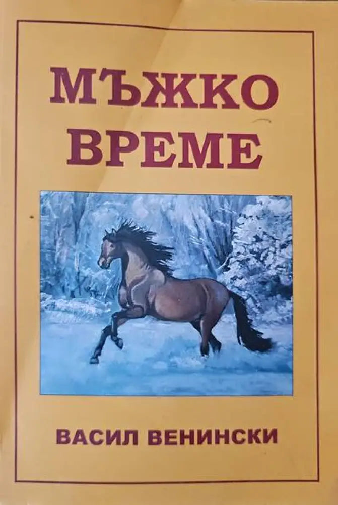 Мъжко време - Книги