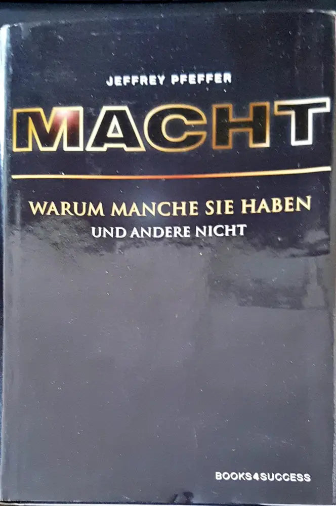 Macht - Книги