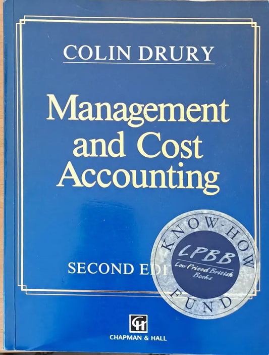 Management and Cost Accounting second edition - Книги