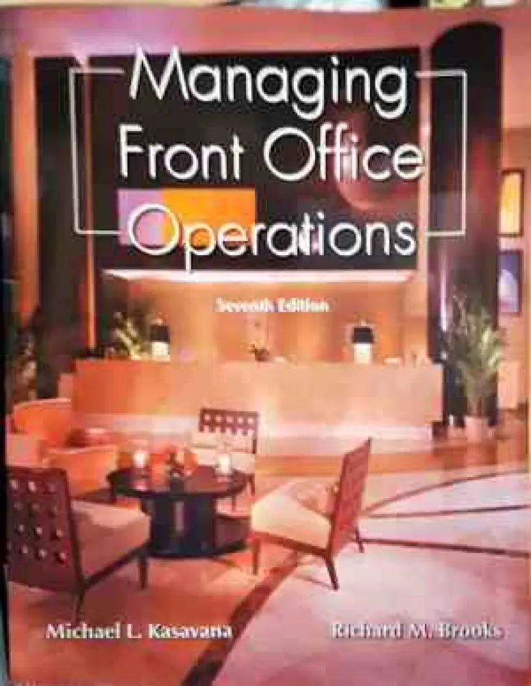 Managing Front Office Operations - Книги
