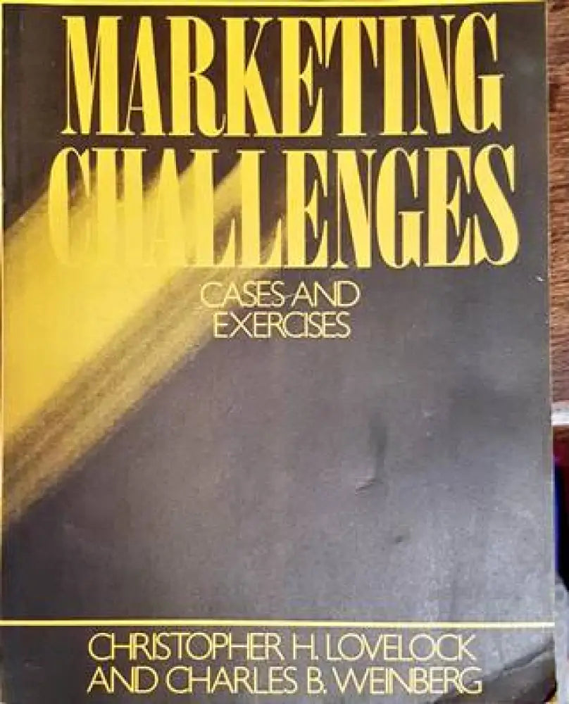Marketing Challenges - Книги