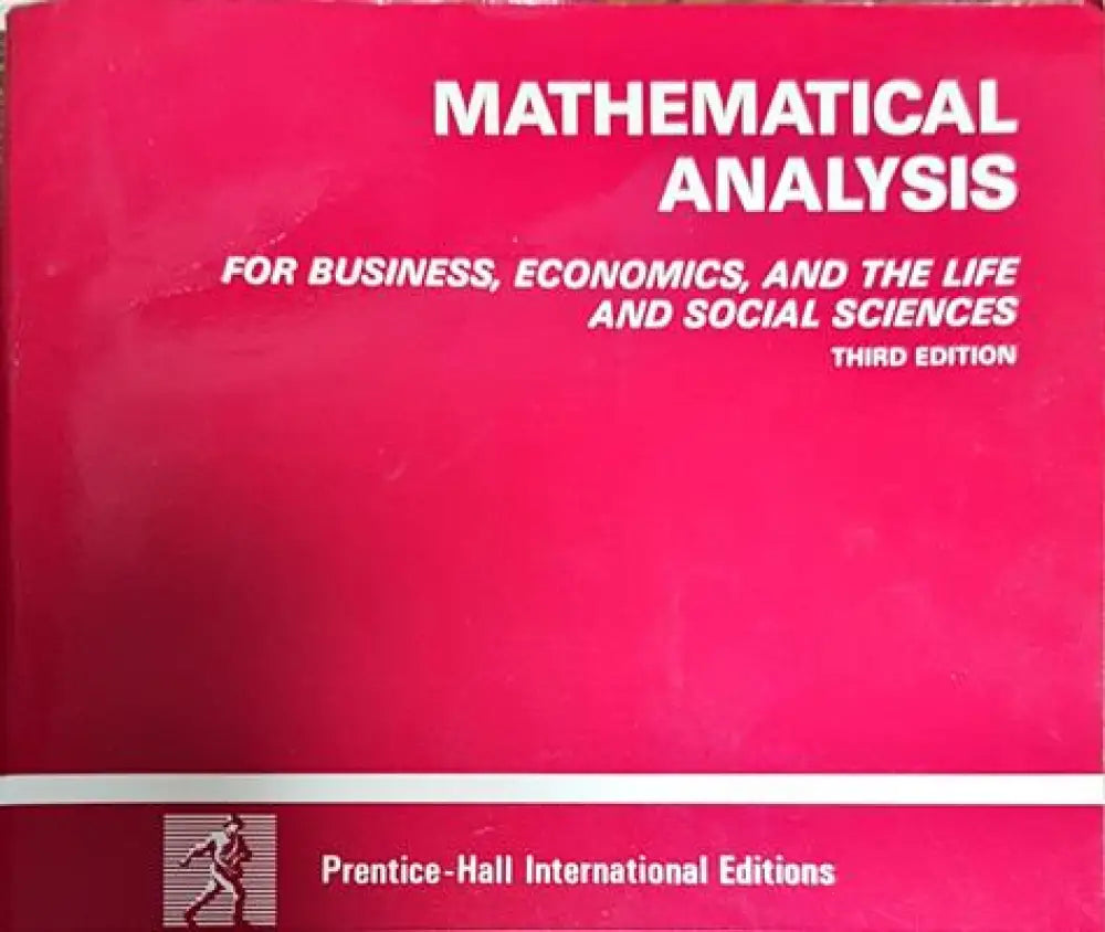Mathematical analysis - Книги