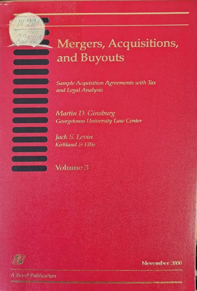 Mergers Acquisitions and Buyouts - Книги