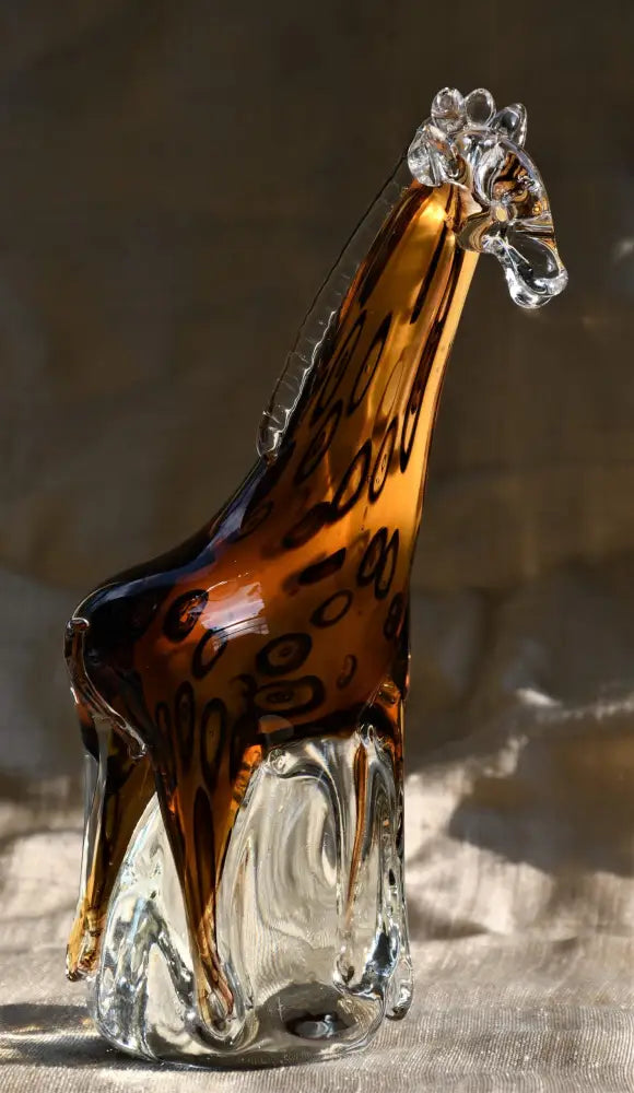 Murano - Art Glass скулптура. Жираф. - antique