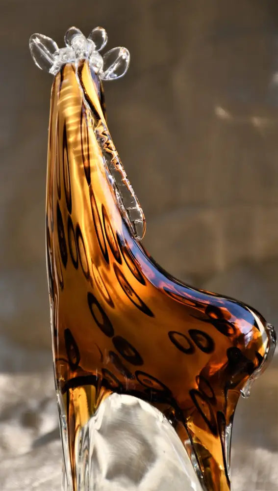 Murano - Art Glass скулптура. Жираф. - antique