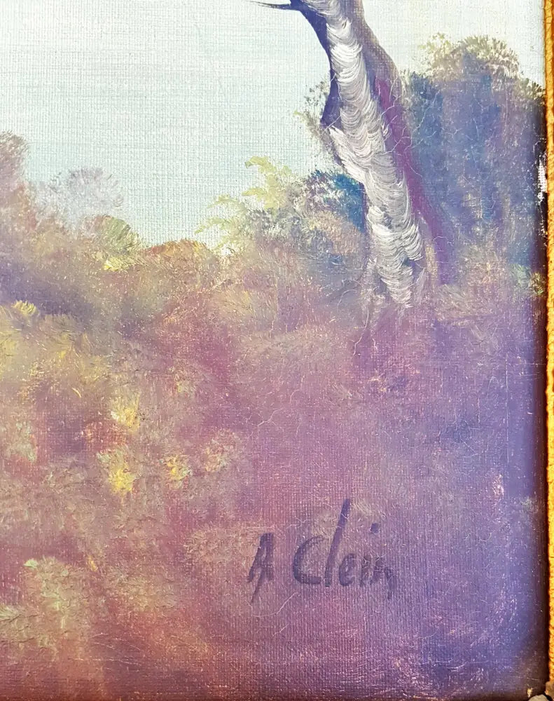 Нидерландски пейзаж с мелница, A. Clein (1114) - Картина