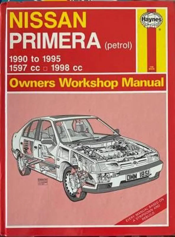 Nissan Primera (petrol) 1990 to 1995 Owners Workshop Manual - Книги