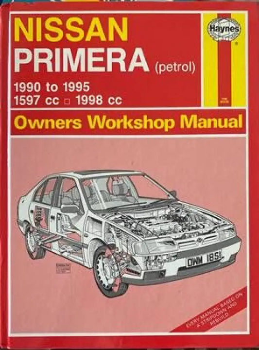 Nissan Primera (petrol) 1990 to 1995 Owners Workshop Manual - Книги