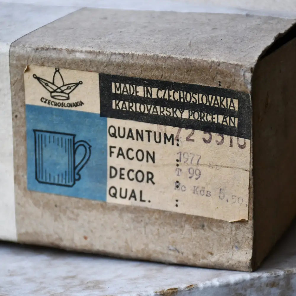 Нов сервиз за чай/кафе на ’Карловарски порцелан’ (6) - antique