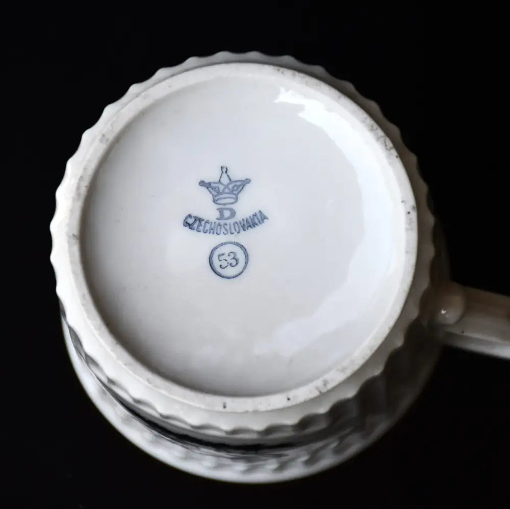 Нов сервиз за чай/кафе на ’Карловарски порцелан’ (6) - antique