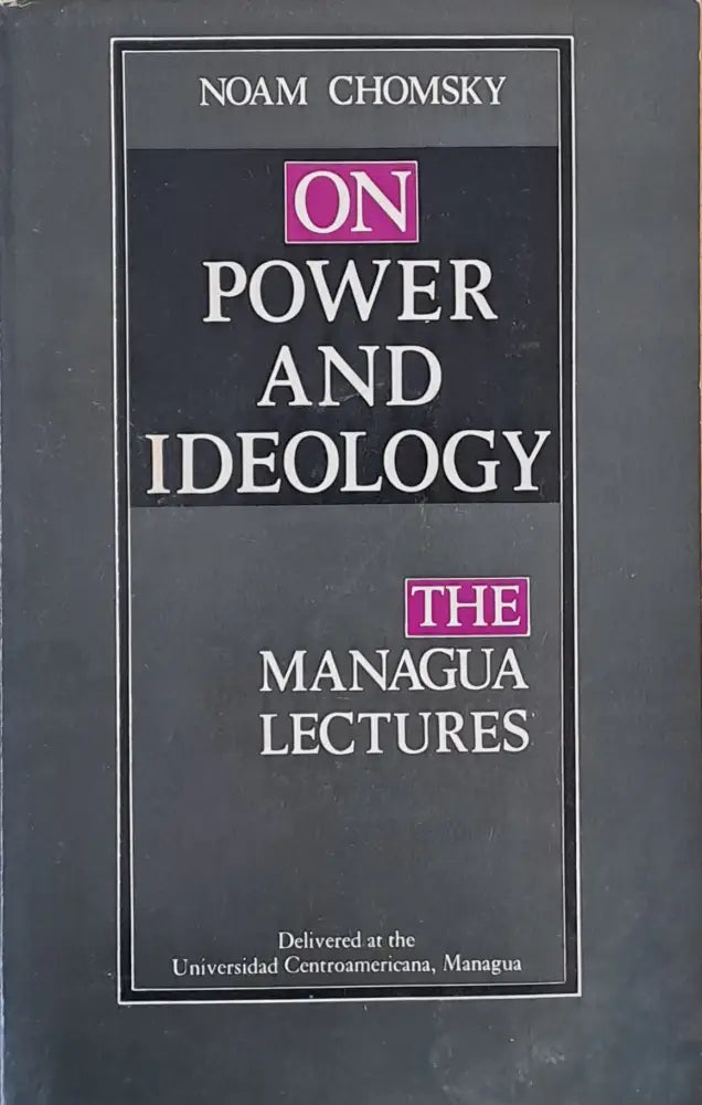 On Power and ideology. Managua Lectures - Книги