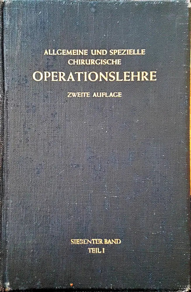 Operationslehre - Книги