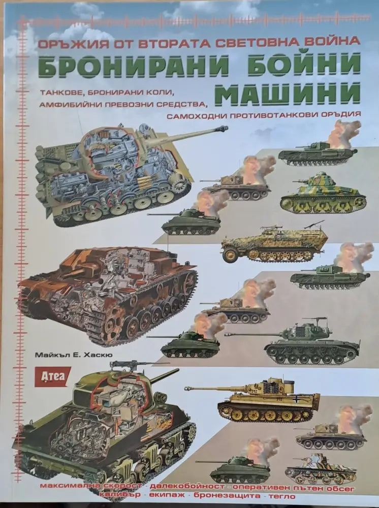 Оръжия от Втората Световна война. Бронирани бойни машини - Книги
