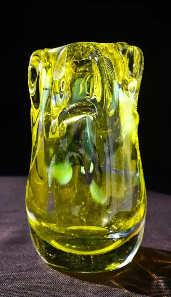 Органична ваза Tarbeklaas. Винтидж. Ръчна работа. - antique