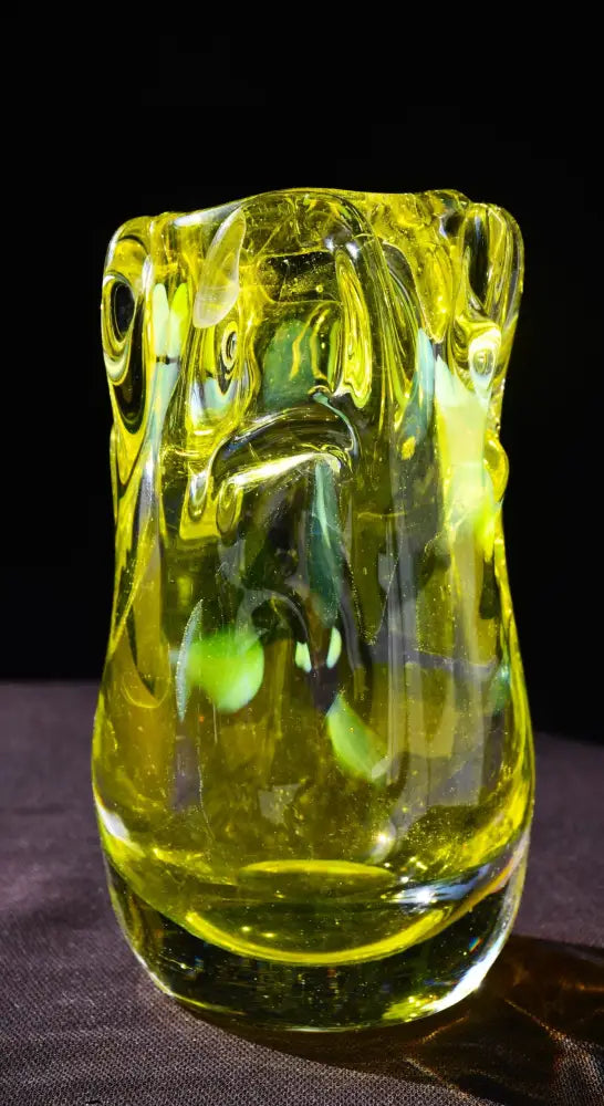 Органична ваза Tarbeklaas. Винтидж. Ръчна работа. - antique