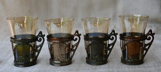 Оригинален олимпийски сервиз за водка - 1980 г. - antique