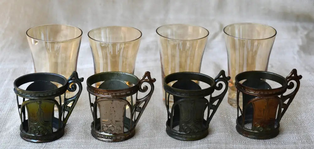 Оригинален олимпийски сервиз за водка - 1980 г. - antique