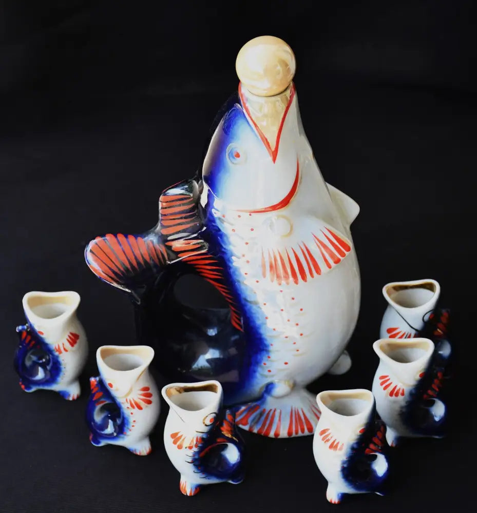 Оригинален сервиз за водка - СССР - antique