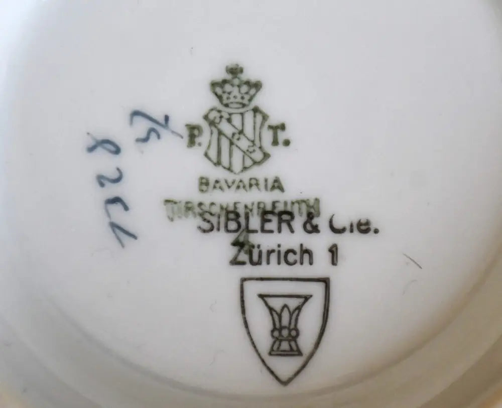 Оригинална порцеланова кана от P.T.Tirschenreuth - antique