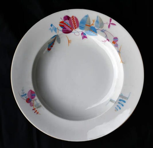 Пълен комплект (6) винтидж чинии на Rosenthal Bavaria - antique