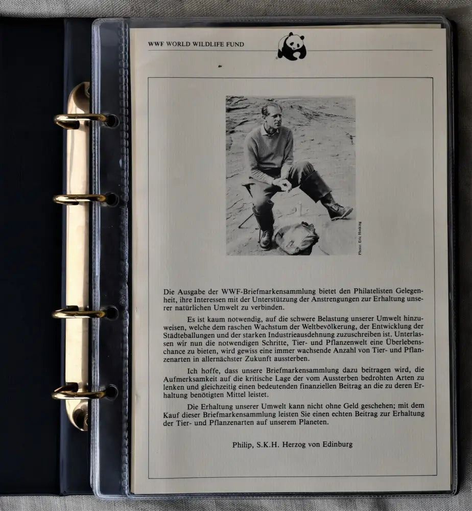 Пълен сет от WWF Conservation Stamp Collection - antique