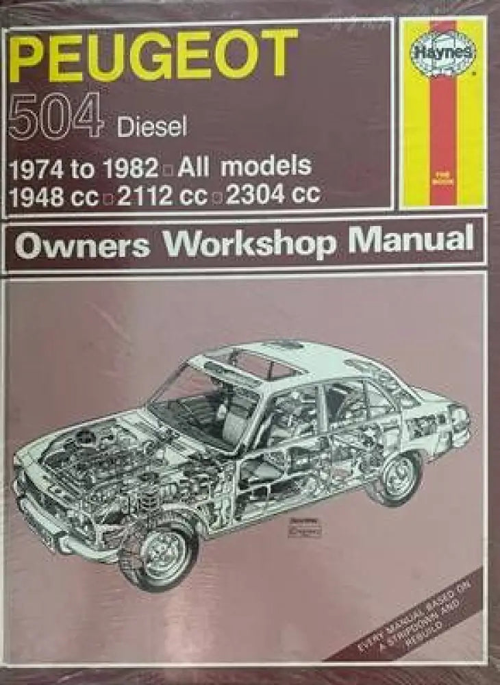 Peugeot 504 Diesel 1974 to 1982. All models Owners Workshop Manual - Книги