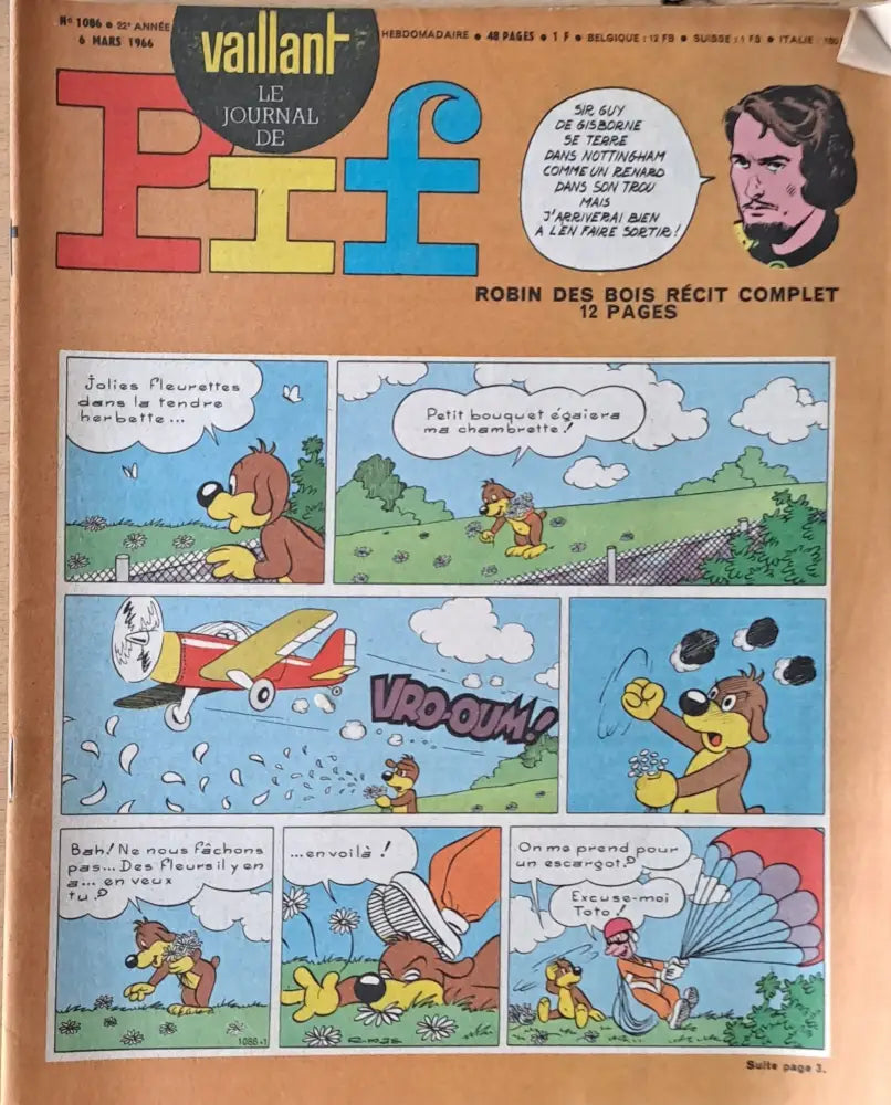 Pif - № 1086/6 Mars 1966 - Книги