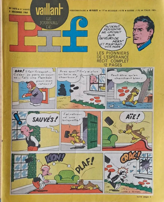 Pif - №1073 / 5 Decembre 1965 - Книги
