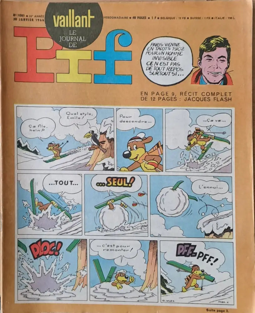 Pif - №1081 / 30 Janvier 1966 - Книги