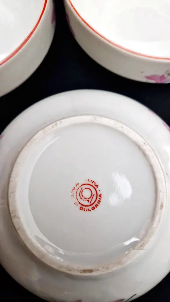 Порцеланиви буркани за подправки - на брой - antique