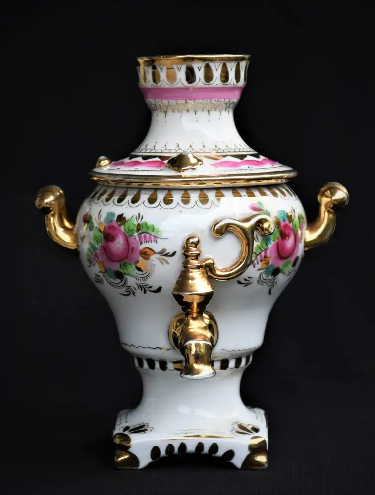 Порцеланов самовар Гжел - antique