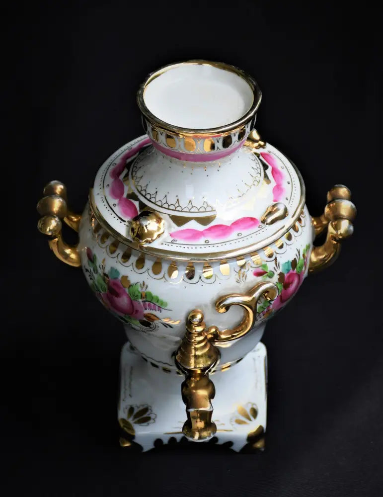 Порцеланов самовар Гжел - antique