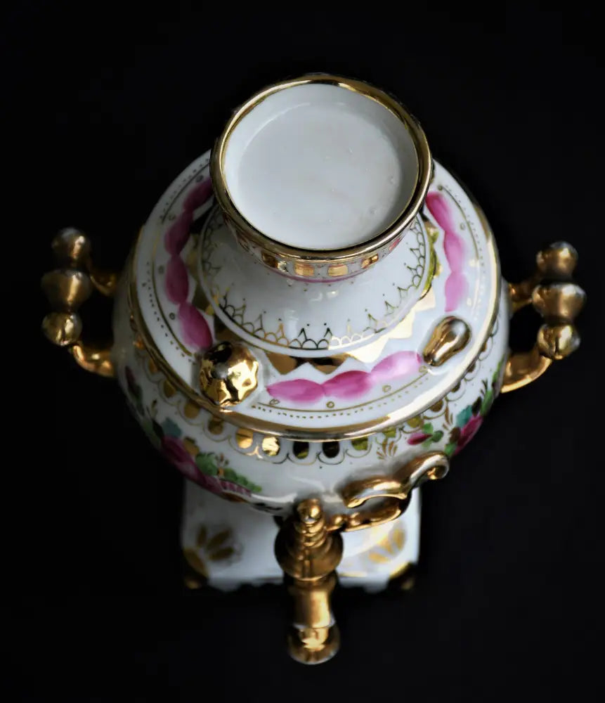 Порцеланов самовар Гжел - antique